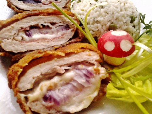 Parasztos cordon bleu