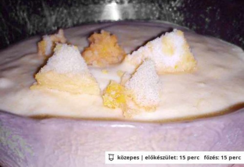 Gyümölcskrém babapiskótával