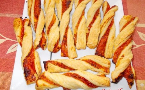 Pizzás csavart