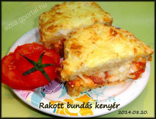 Rakott bundás kenyér