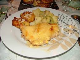 Sajtos csirke a sütőből