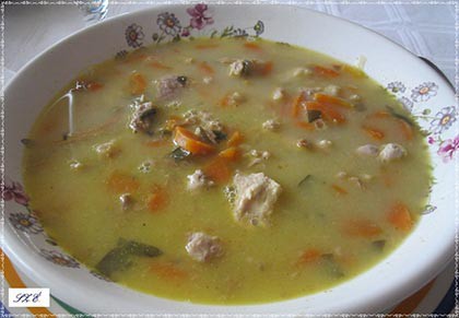 Agyvelő leves káposztalével