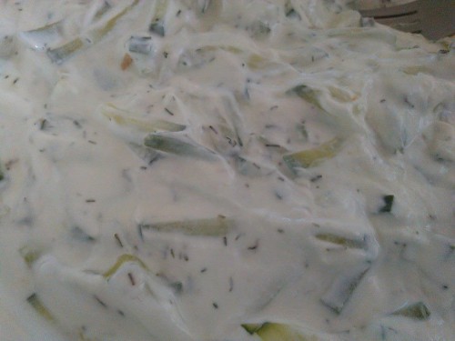 Tzaziki Csapó módra