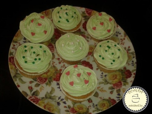 Sütőtökös cupcake