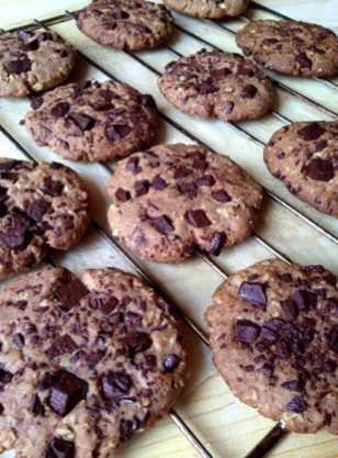 Chocolate chip cookie - amerikai csokis keksz
