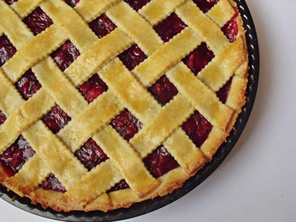 Cseresznyés pitetorta