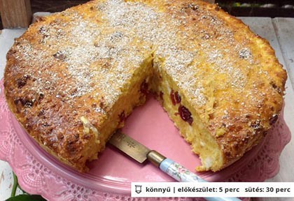 Túrós zabpelyhes süti ahogy Cecil készíti recept