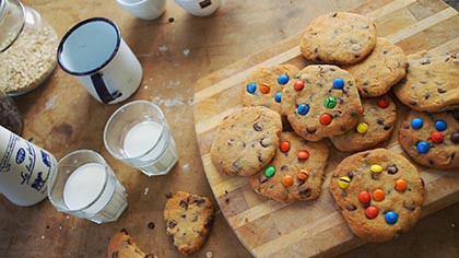 Amerikai csokis cookie 5 lépésben