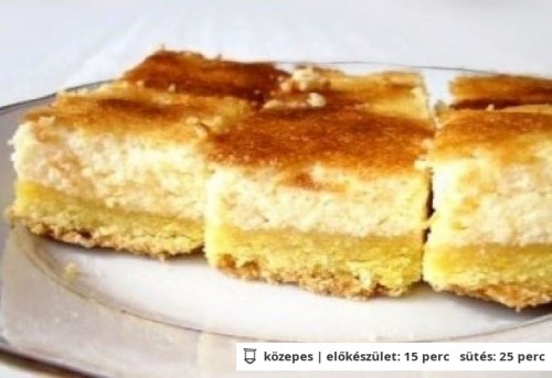 Habos túrós pite