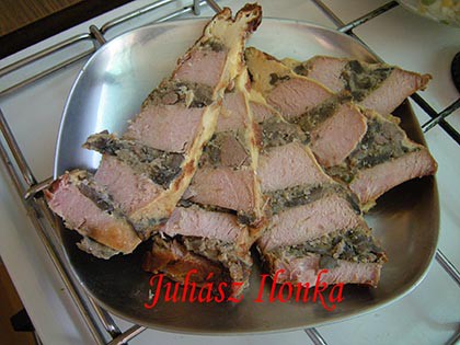 Töltött pecsenye_hideg tál
