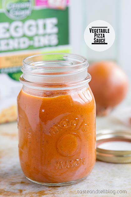 Vegetable pizza sauce