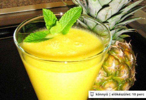 Pina Colada friss gyümölcsökből