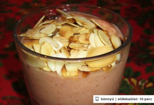 Szerelmes banán smoothie