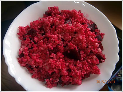 CÉKLÁS-DIÓS BULGUR