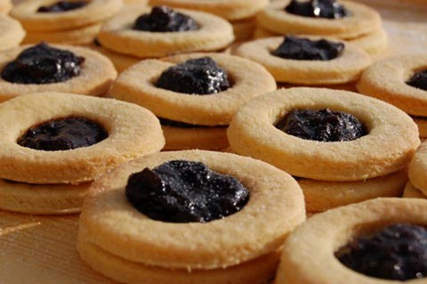 Szilvalekváros linzer: