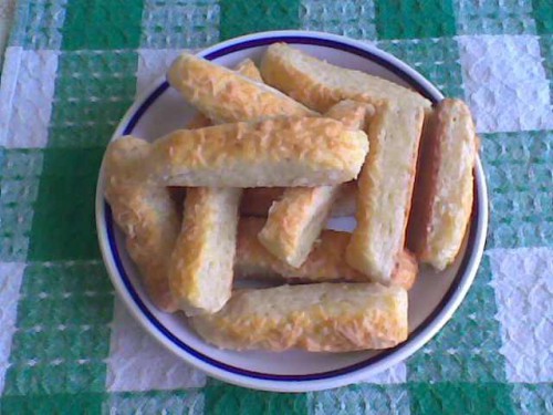 Sajtos rúd gazdagon