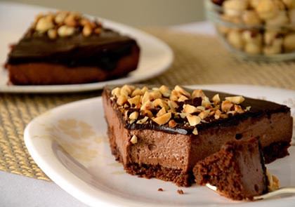 Nutellás kekszes torta