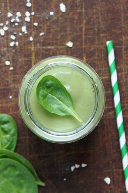 Spenótos banánturmix
