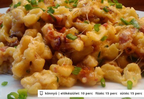 Vadász-nokedli recept