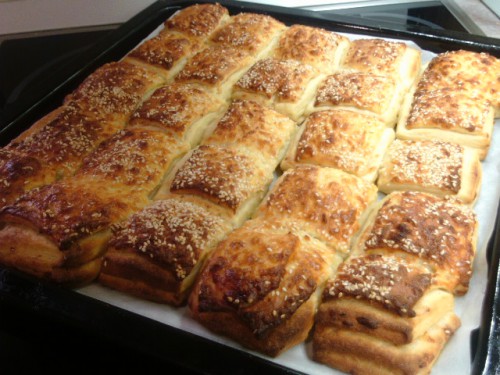 Burgonyás kocka(burgonya püréből)