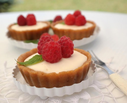 málnás mini sajttorta
