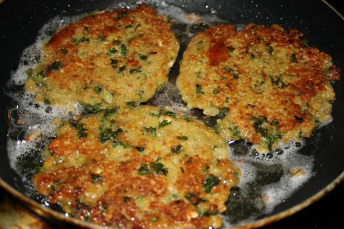 Bulgur pogácsa