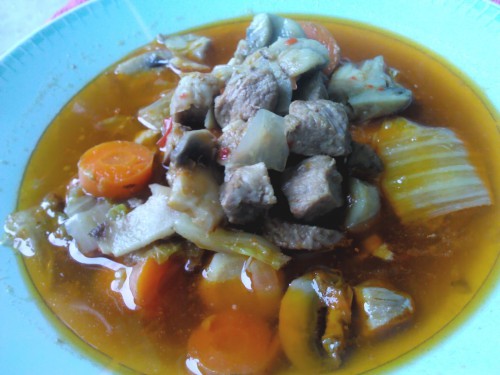 Bakonyi betyárleves