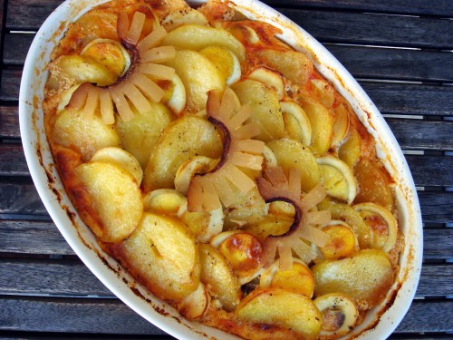 Magyaros Rakott Krumpli