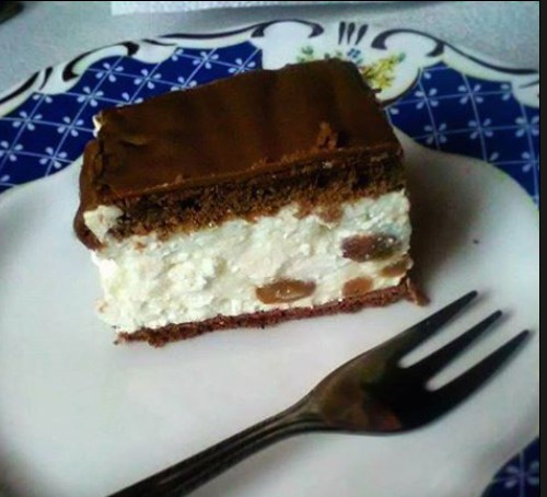 Túró rudi szelet zabpehelyből