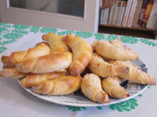 356. Szezámmagos burgonyás kifli