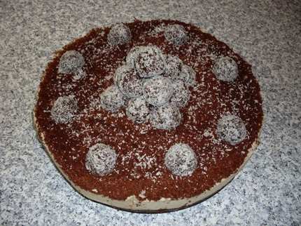Kókuszgolyótorta