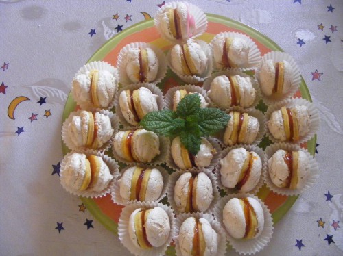 Dióhabos golyók