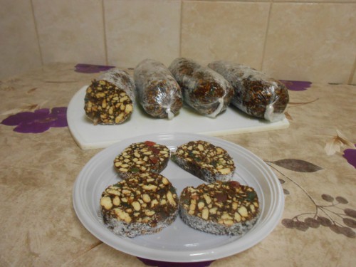 Salam de biscuiti cu rahat