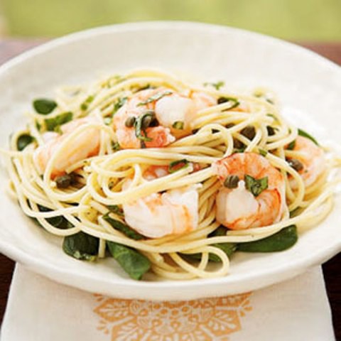 mennyei citromos bazsalikomos rák és spagetti
