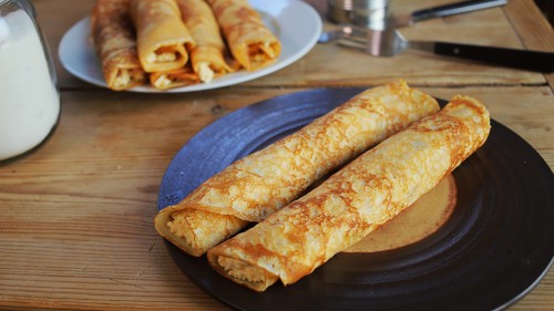 Klasszikus túrós palacsinta