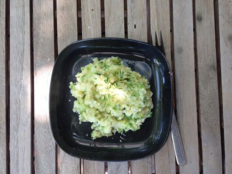Cukkinis köles "risotto" by Zuzana Németh Serbáková