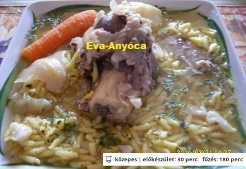 Velőscsont leves