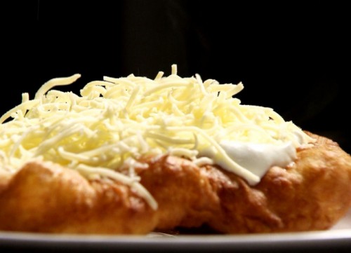 Krumplis lángos