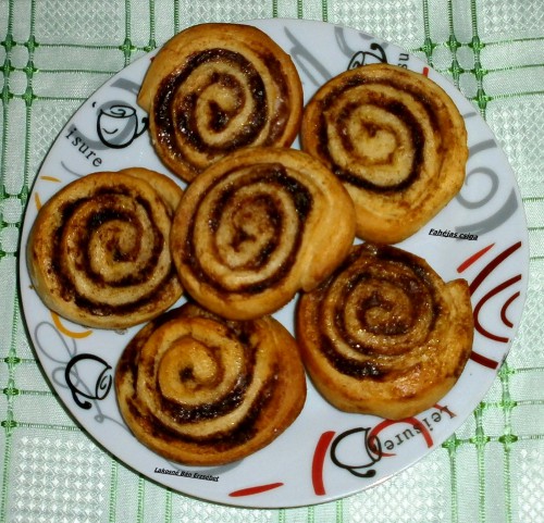 Fahéjas csiga