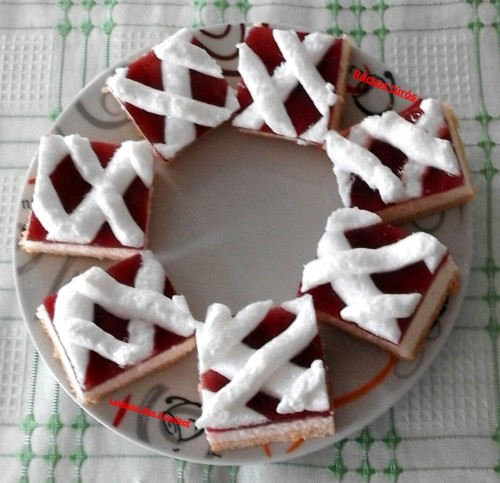 Rácsos túrós