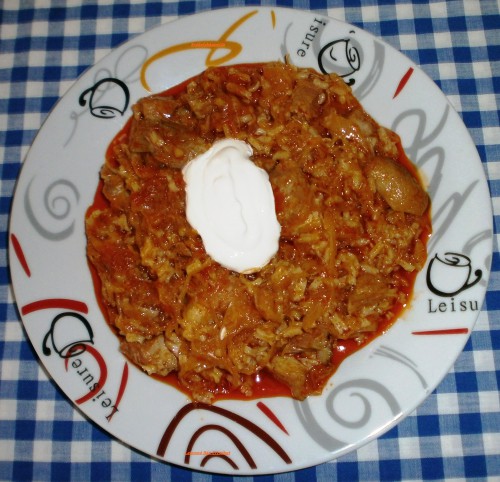 Csülkös székelykáposzta