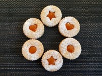 Lekváros linzer rizslisztből