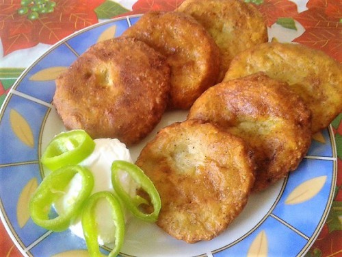 Krumplis lángos