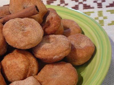 Fahéjas mini fánk