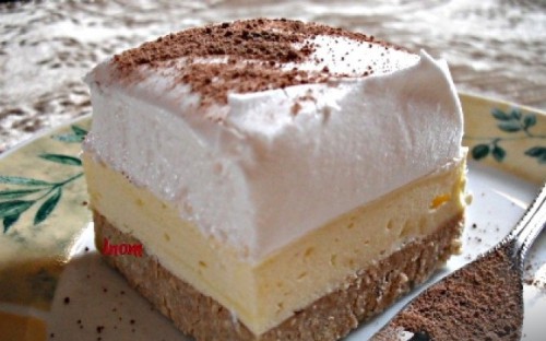 Gesztenyés kocka (sütés nélkül)