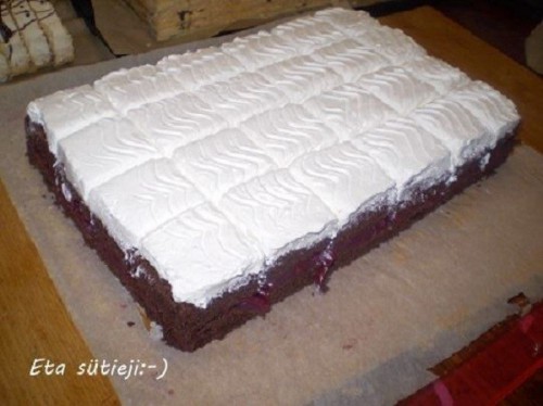Fekete erdő szelet