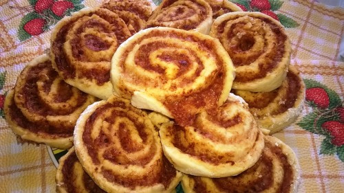 Pizzás csiga
