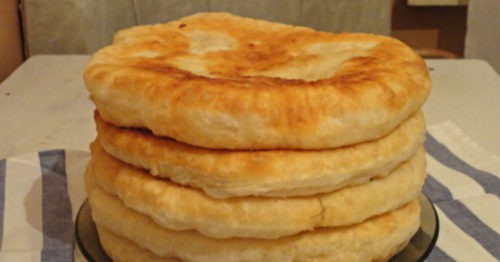 Kefíres lepény (élesztő nélkül)