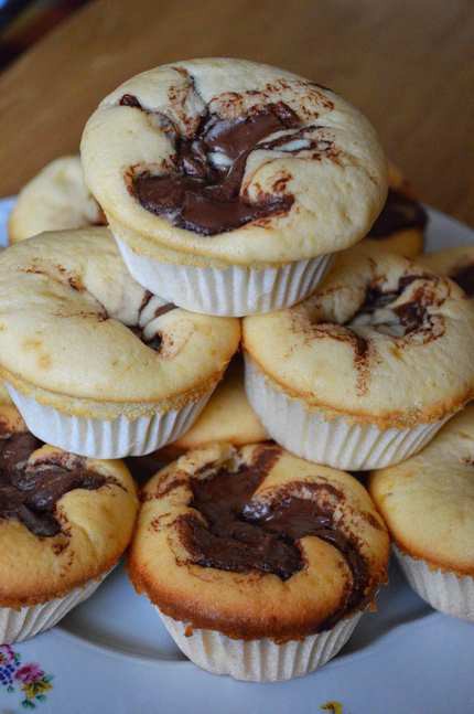 Nutellás muffin