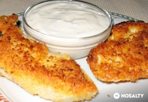 Kókuszbundás csirkemell